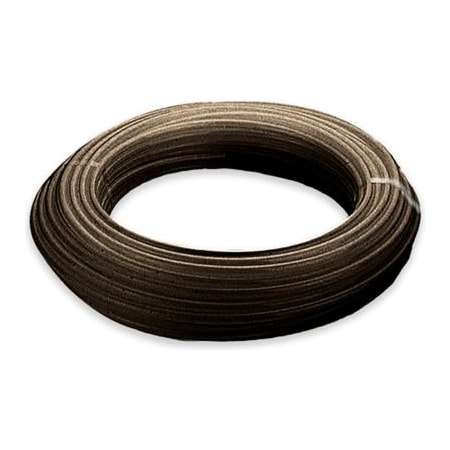 Alpha Technologies Aignep USA 1/4" OD Polyurethane Tubing, Black Color, 100' Roll, 125 - 200 psi PU445-2-100